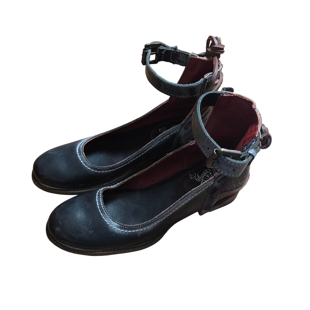 Freebird by Steven Marlon Mary Jane Heel Shoes 8 Womens Whimsigoth Dark Academia